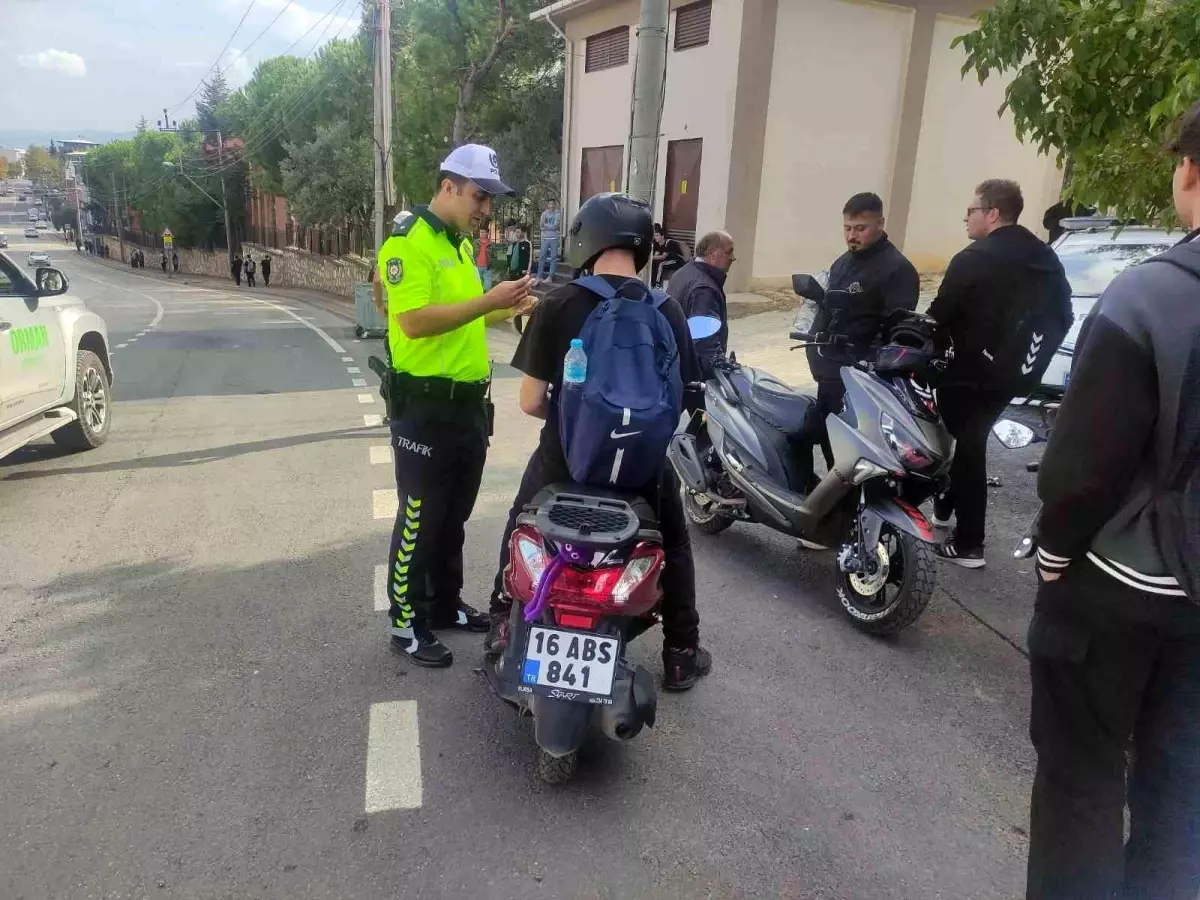 Orhangazi'de Motosiklet Denetimleri Artırıldı