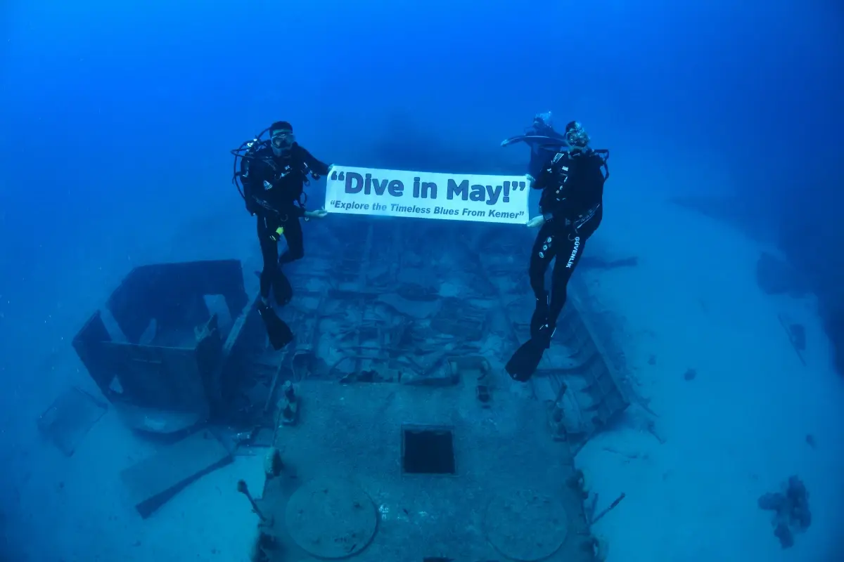 Kemer'de SG-120 Botuna Anı Dalışı Gerçekleştirildi