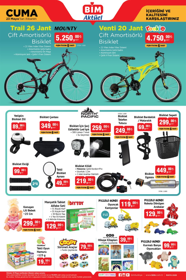 BİM AKTÜEL 23 MAYIS | BİM 23 Mayıs Cuma aktüel kataloğunda hangi ürünler satışa sunuldu? BİM 23 Mayıs 2025 plaj ürünleri! Şişme Bot, Deniz Topu... BİM AKTÜEL 23 MAYIS | BİM 23 Mayıs Cuma aktüel kataloğunda hangi ürünler satışa sunuldu? BİM 23 Mayıs 2025 plaj ürünleri! Şişme Bot, Deniz Topu...