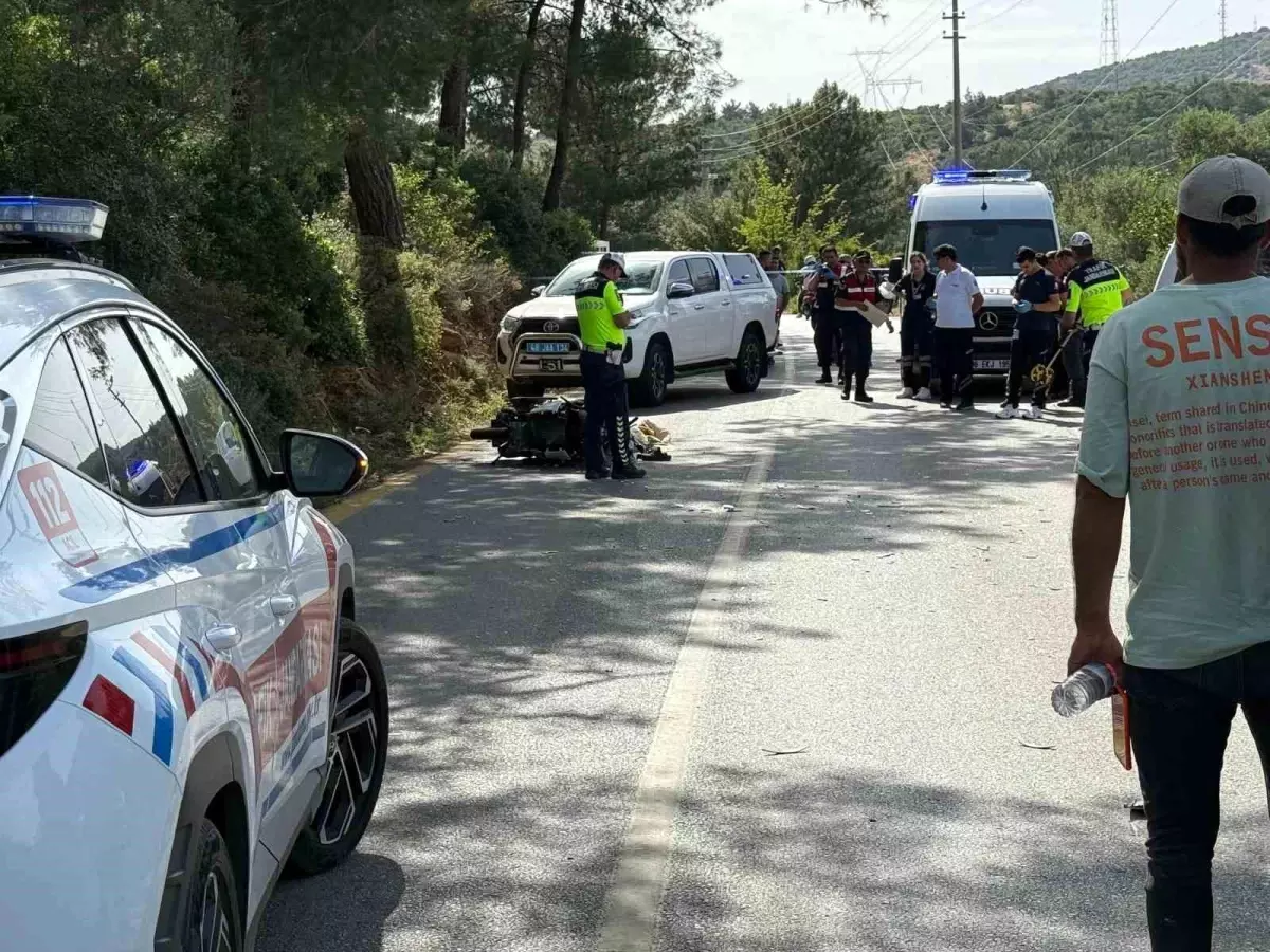 Bodrum'da Motosiklet Kazası: 1 Ölüm, 1 Yaralı