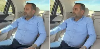Elazığspor Başkanı, Vanspor deplasmanına böyle gitti! Fondaki müziğe dikkat