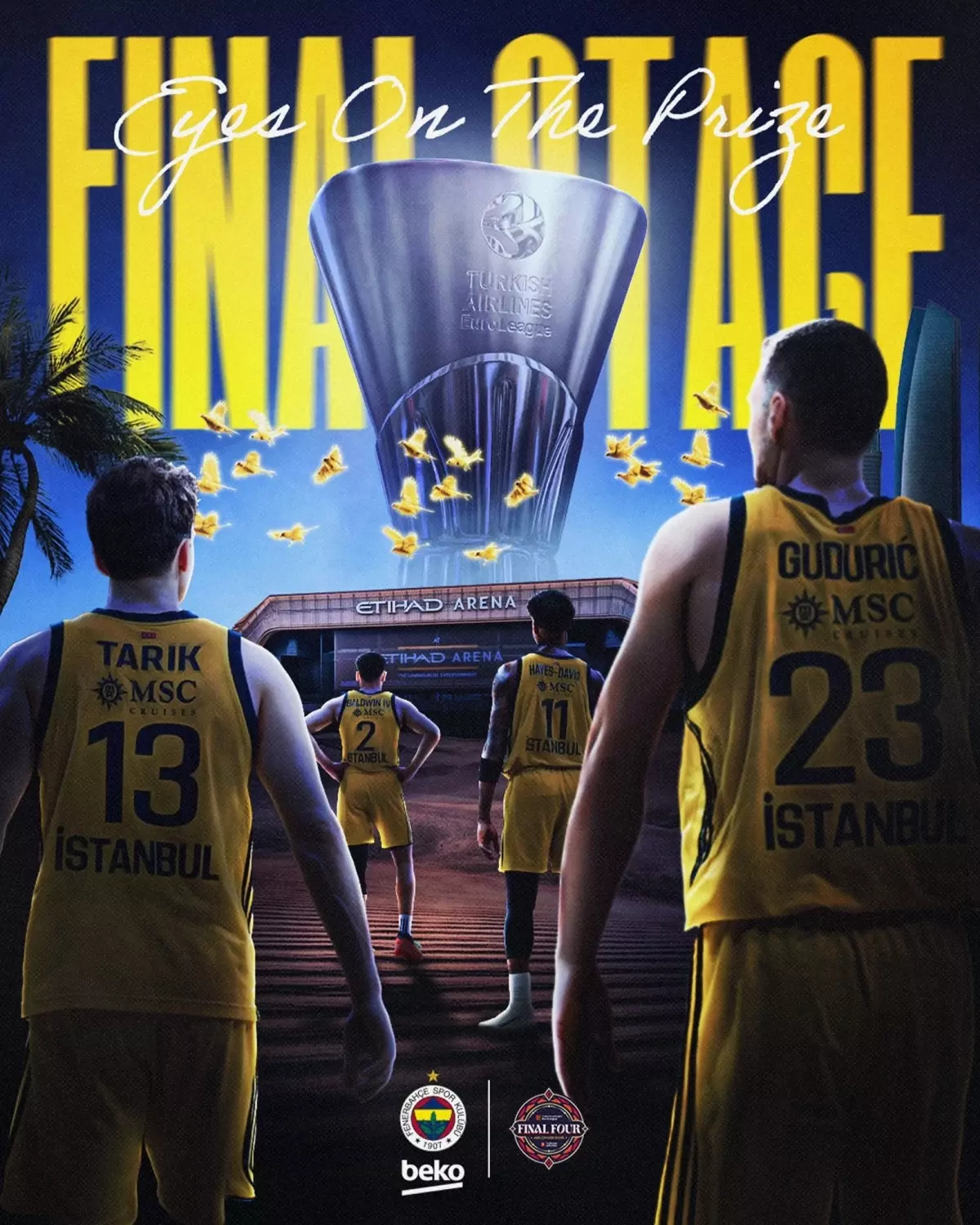 Fenerbahçe Beko EuroLeague Final Four'da Finale Yükseldi