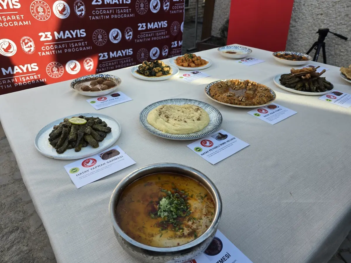 Hatay'da 10 Yöresel Lezzet Coğrafi İşaret Tescil Belgesi Aldı