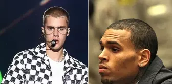 Justin Bieber'dan Chris Brown'a destek
