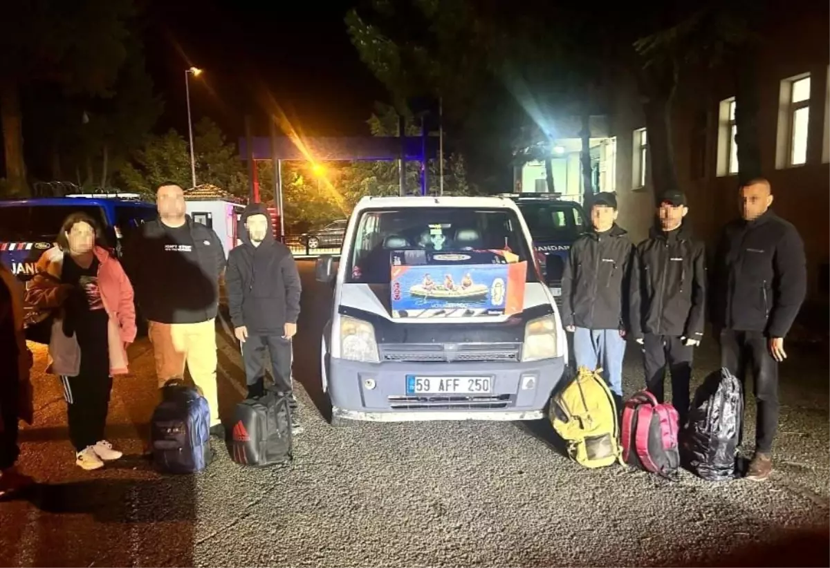 Kırklareli'nde 133 Kaçak Göçmen Yakalandı