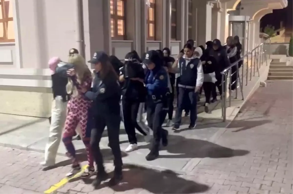 Konya'da Fuhuş Operasyonu: 21 Şüpheli Tutuklandı