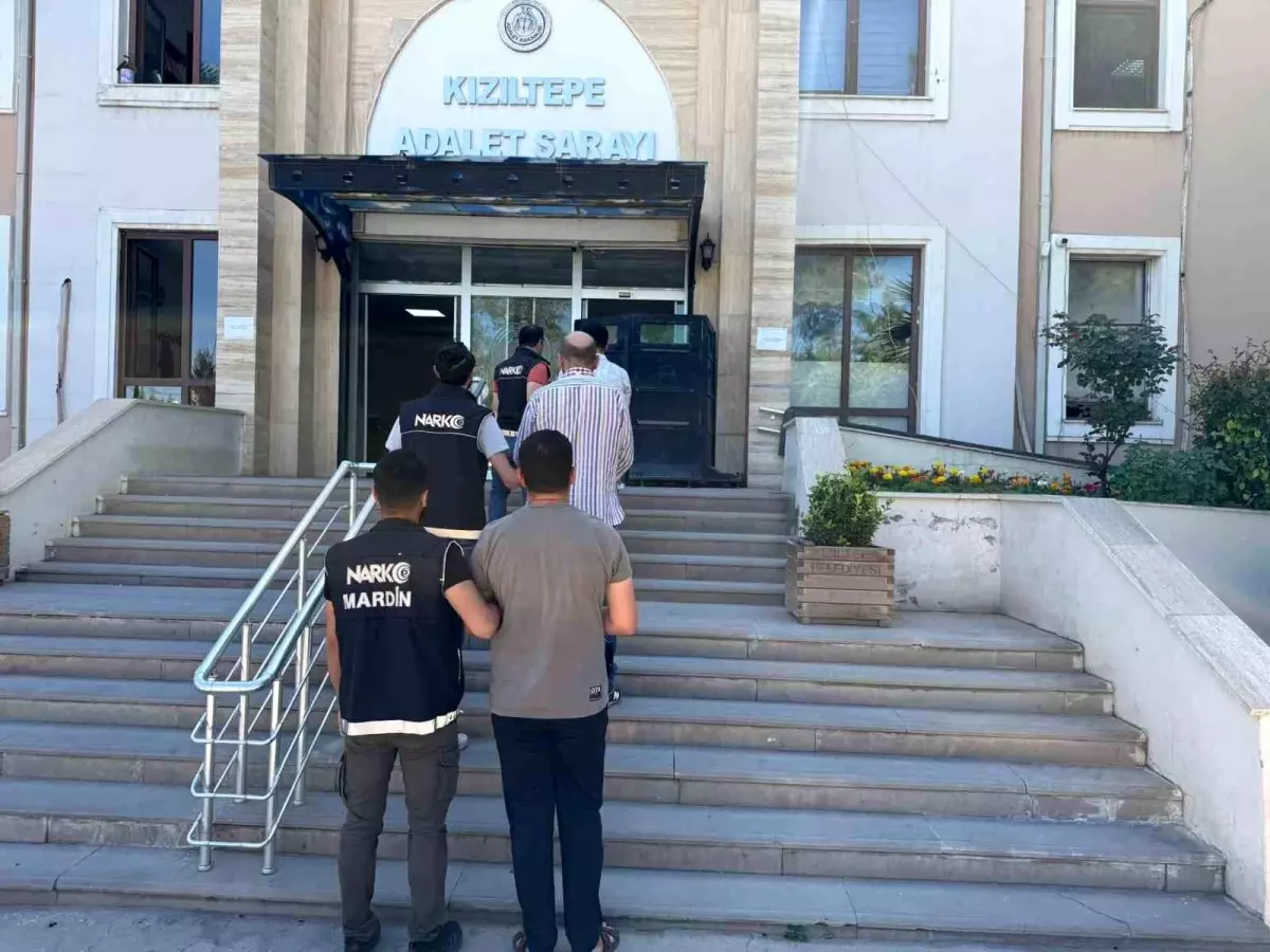 Mardin'de Zehir Tacirlerine Yönelik Operasyonda 4 Tutuklama
