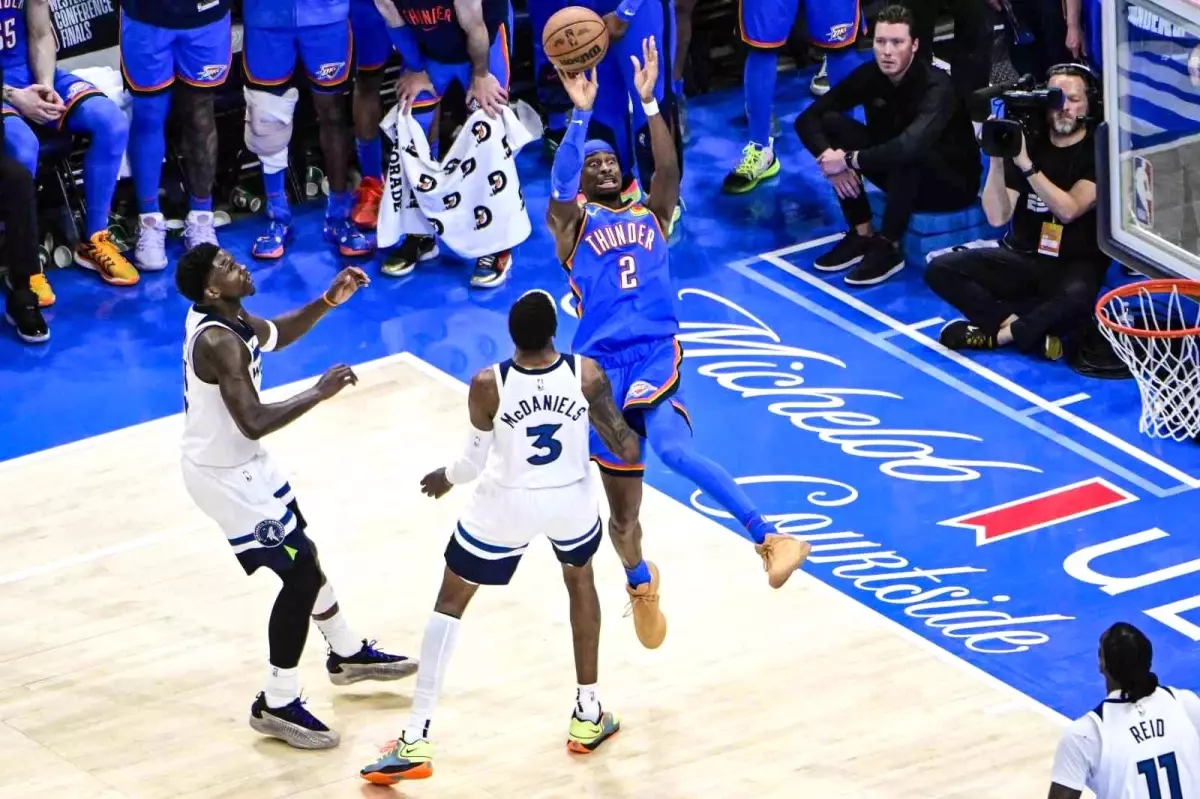 Oklahoma City Thunder, Batı Konferansı Finalinde 2-0 Öne Geçti