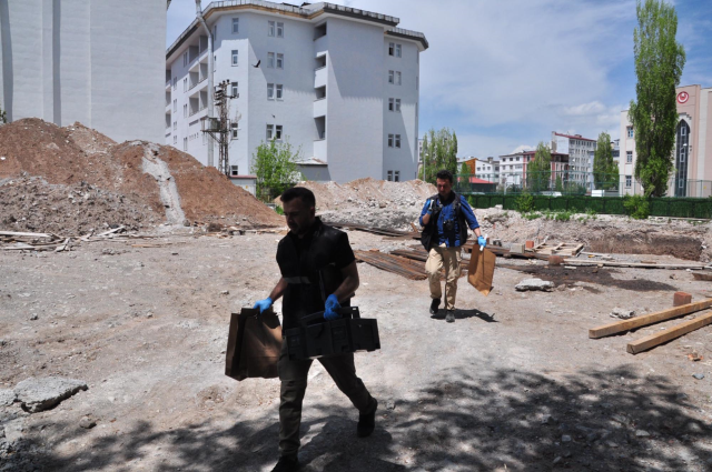 Human bones and a skull were found at the school construction site