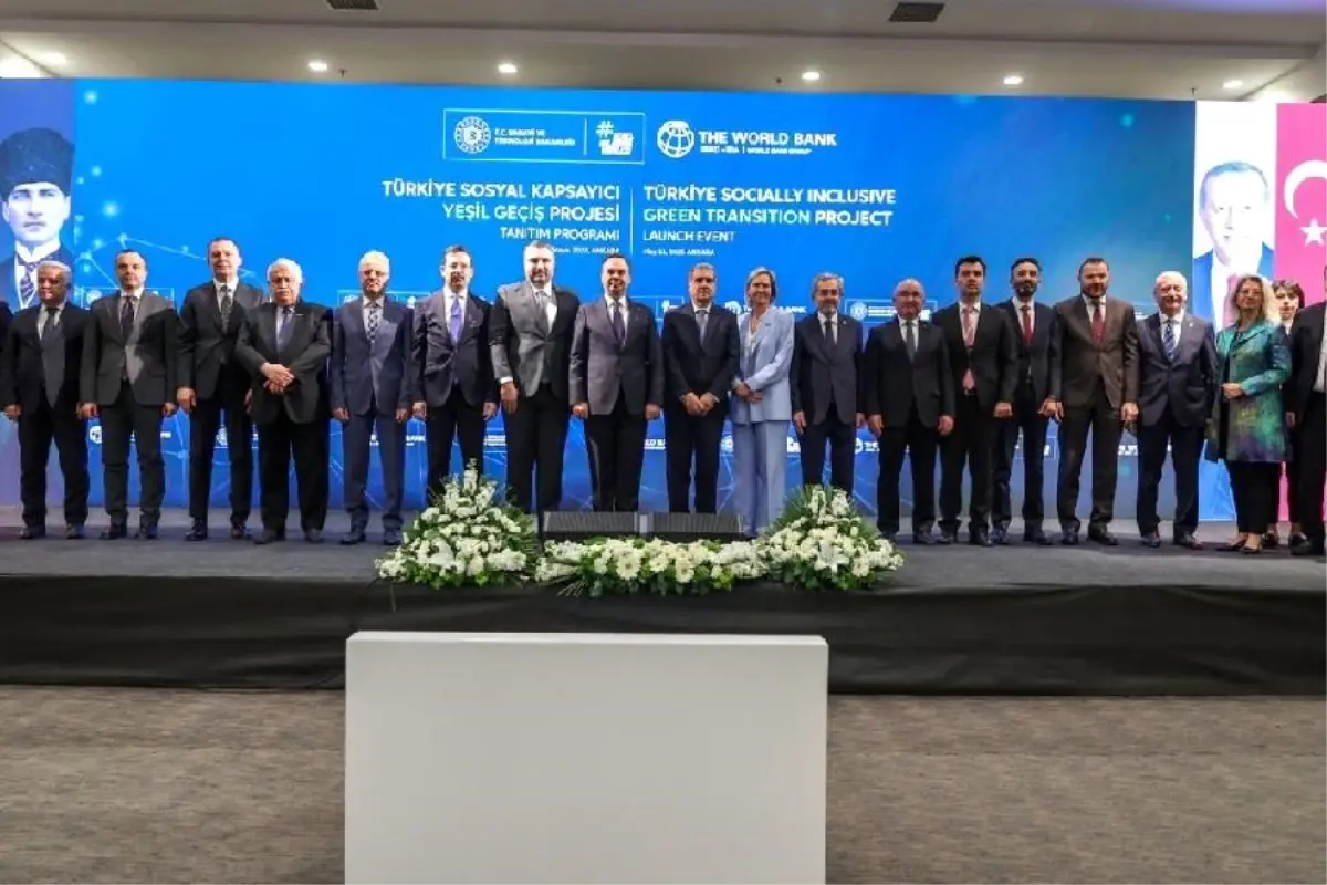 Türkiye Sosyal Kapsayıcı Yeşil Geçiş Projesi Tanıtıldı