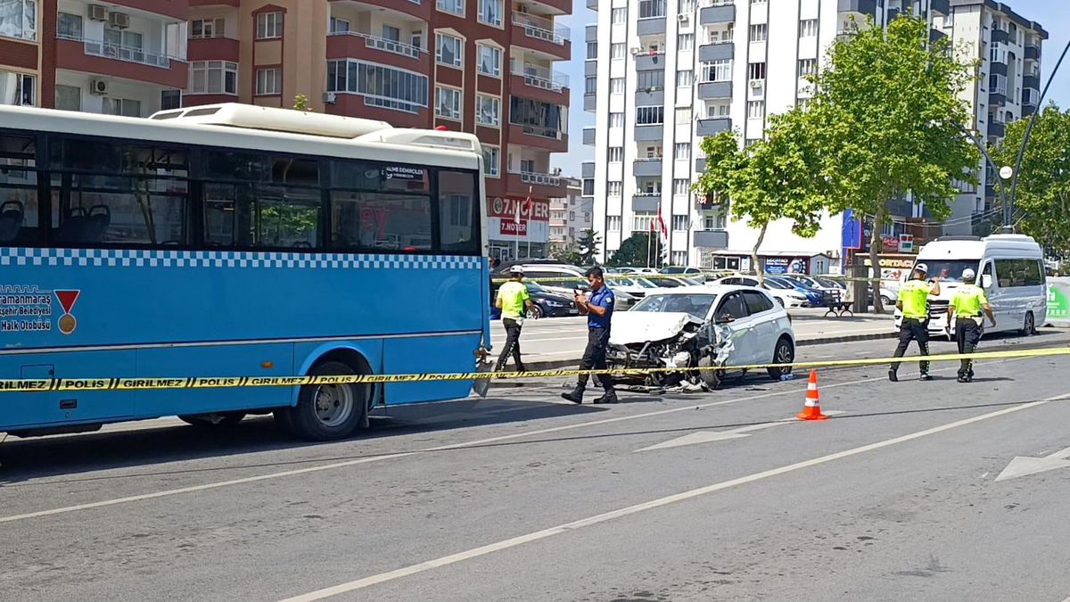 Kahramanmaraş'ta Trafik Kazası: 9 Yaralı