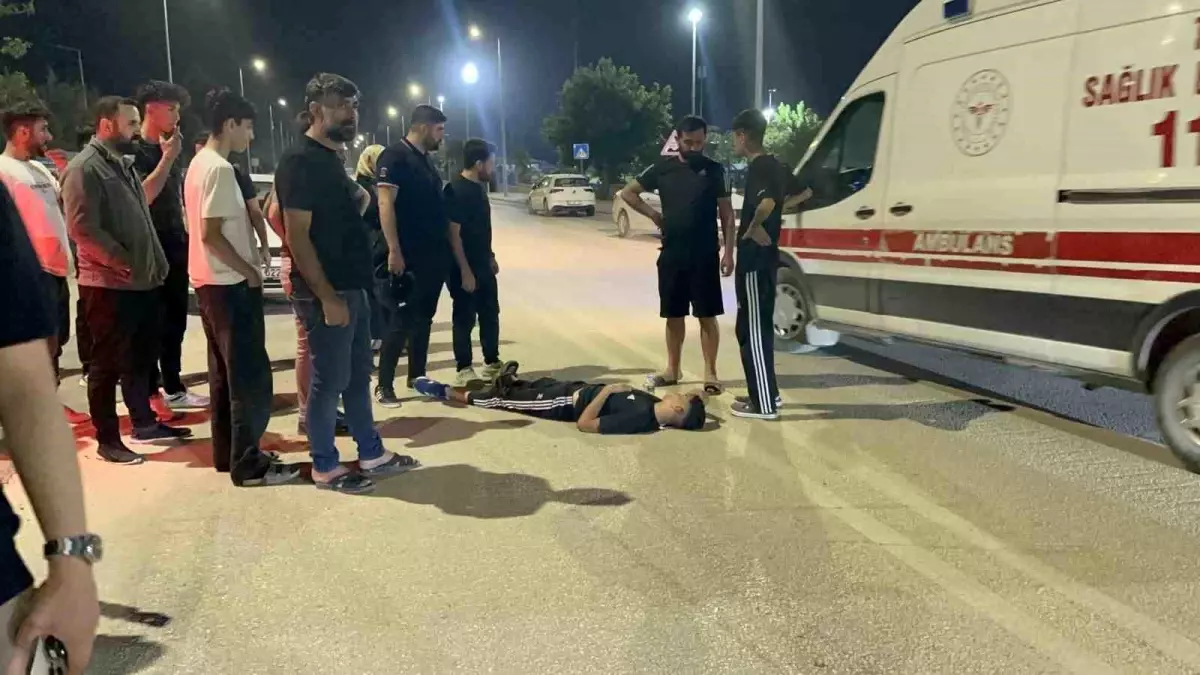 Adıyaman'da Motosiklet ile Otomobil Çarpıştı: 1 Yaralı