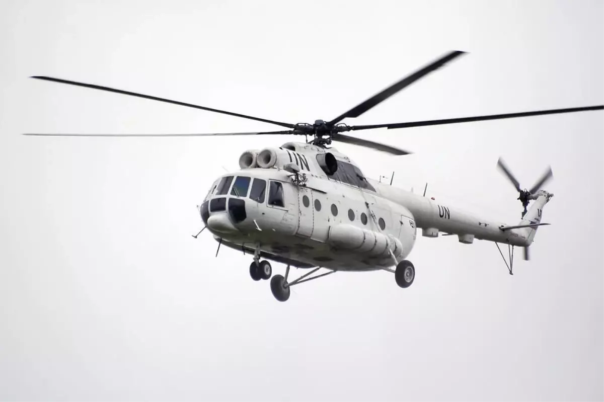 Rusya'da Mi-8 Helikopteri Düştü