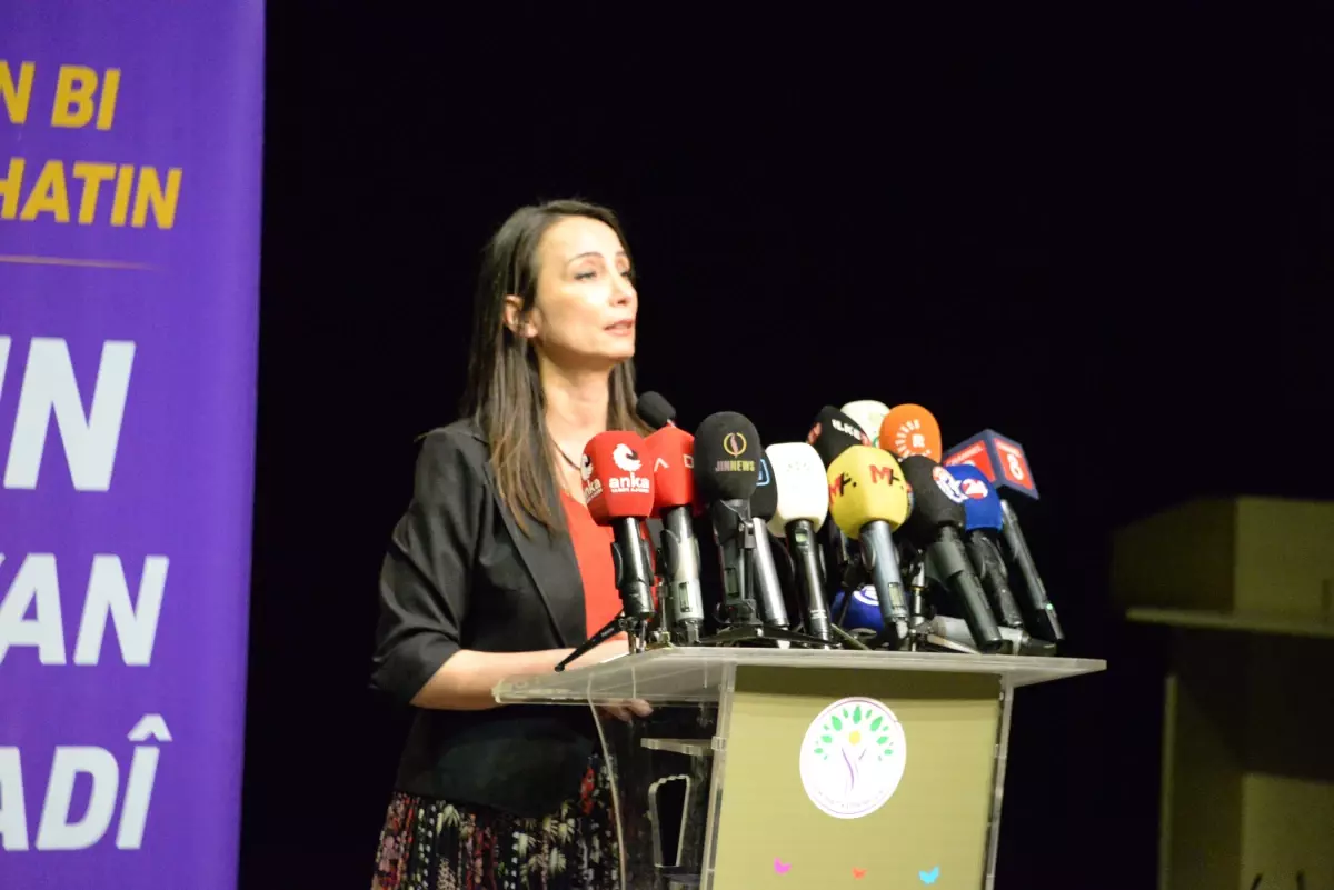 DEM Parti Eş Genel Başkanı Tülay Hatimoğulları: 'Tek Çaremiz Barış'