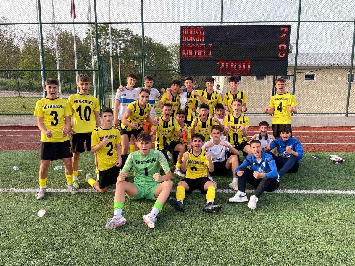 Yenikaramanspor U15 Türkiye Şampiyonası'nda Şampiyon Oldu