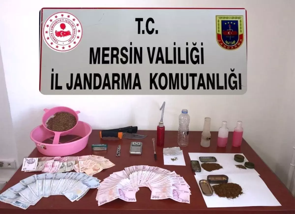 Mersin'de Uyuşturucu Ticareti Yapan Şüpheli Tutuklandı