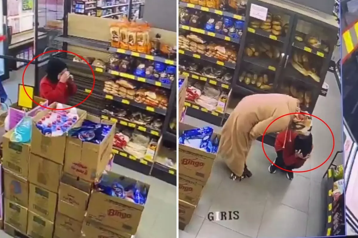 Zincir markette çalışan genç kız, yaşadıklarına daha fazla dayanamadı