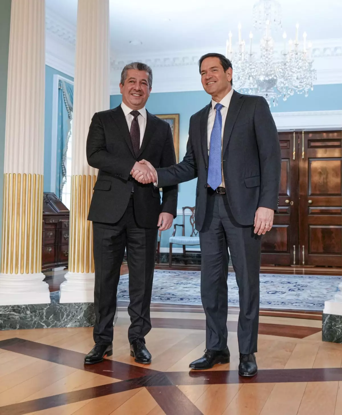 Mesrur Barzani ve Marco Rubio Görüştü: IKBY'nin Ekonomik Reformları Ele Alındı