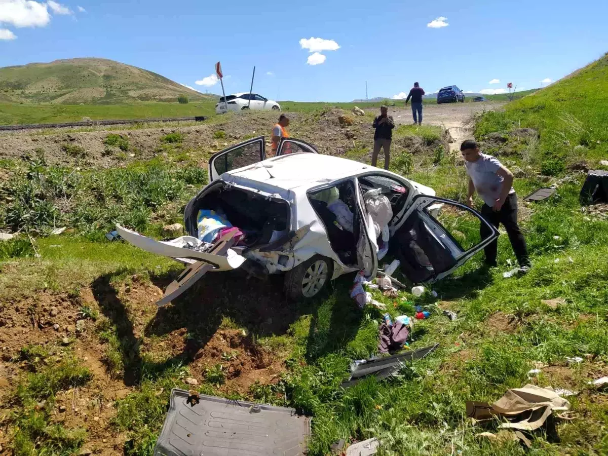 Bingöl'de Direksiyon Hakimiyeti Kaybı Sonucu Kaza: Bir Ölü, İki Yaralı