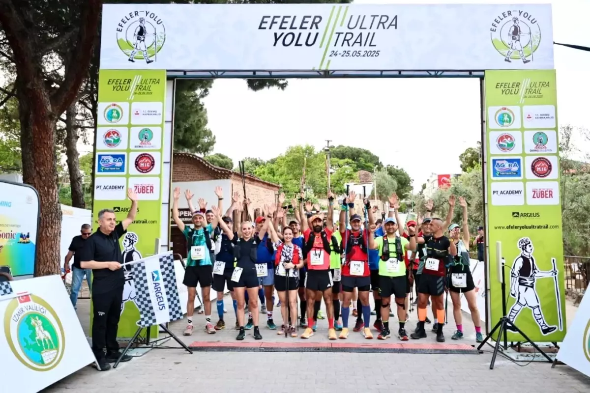 Efeler Yolu Ultra Trail Koşuları İzmir'de Başladı