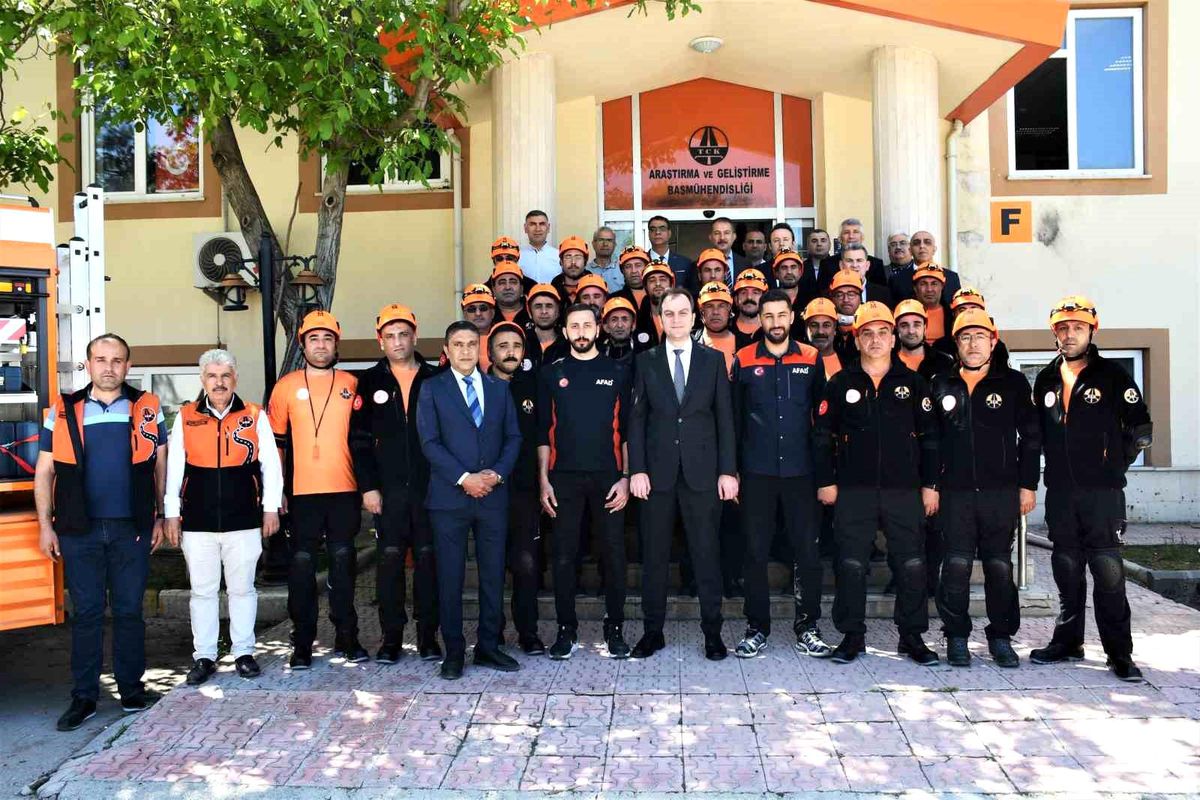Karakurt Ekibi Elazığ'da Afetlere Hazırlık İçin Göreve Başladı