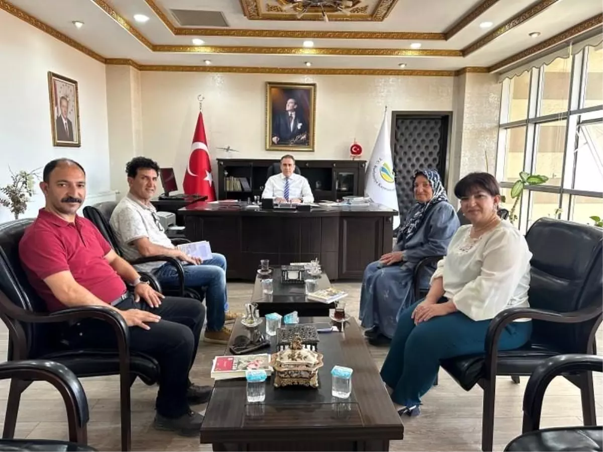 Kaymakam Memiş, şehit ailesini ağırladı