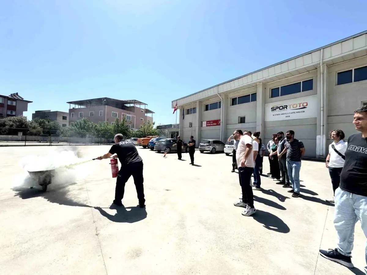 Köşk'te Afet Farkındalık Eğitimi Düzenlendi