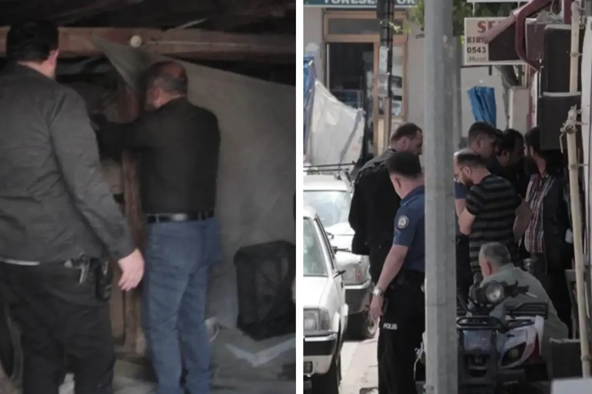 Kötü koku ihbarı için gittiler, 30 metrelik define tüneli buldular