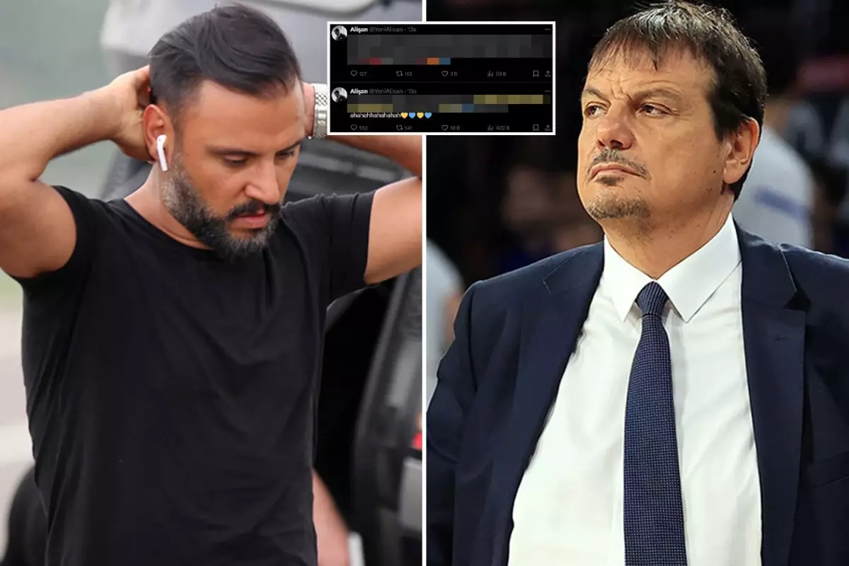 Maç biter bitmez telefona sarıldı! Fenerbahçeli Alişan'dan Ergin Ataman'a olay tweet