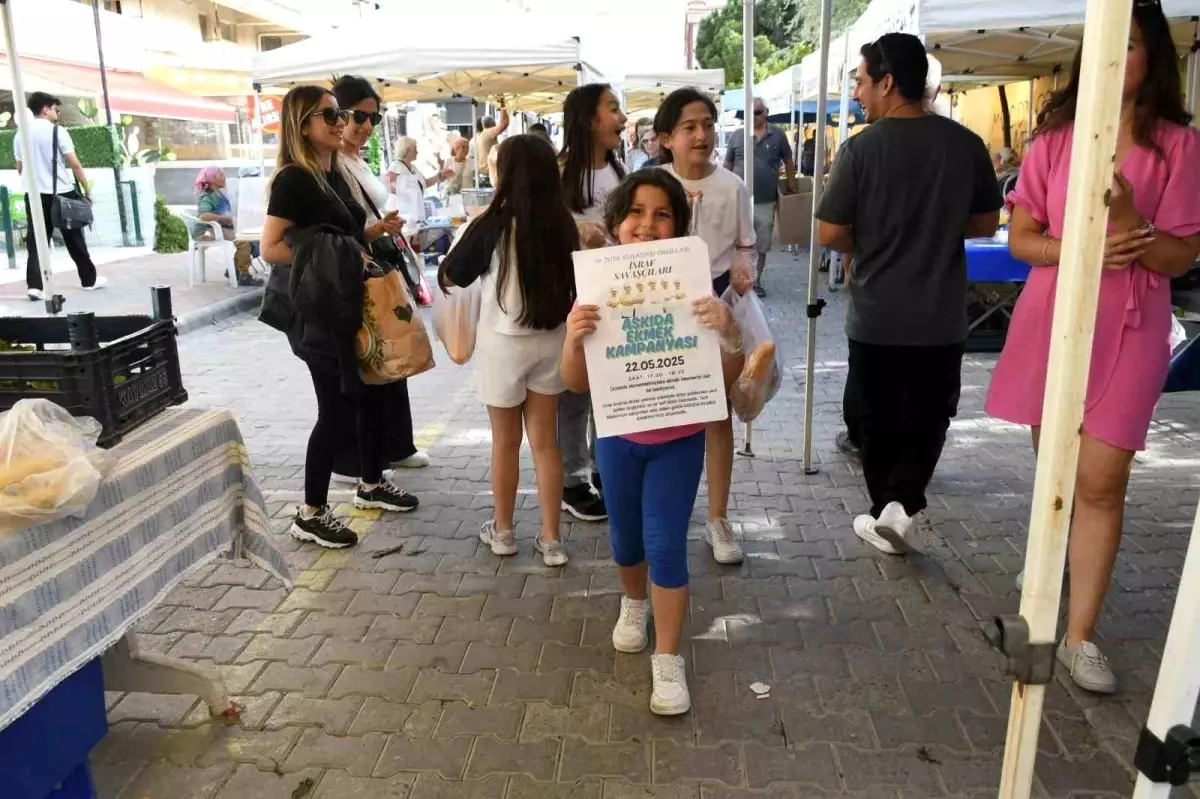 Kuşadası'nda Öğrencilerden Gıda İsrafına Karşı Proje