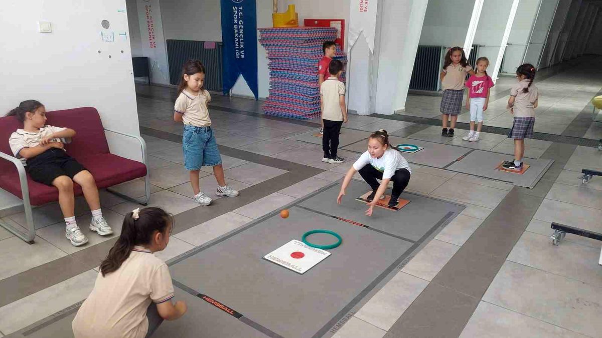 Aydın'da Minik Sporcular Farklı Branşları Keşfediyor