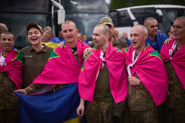 Russia and Ukraine exchanged 307 prisoners