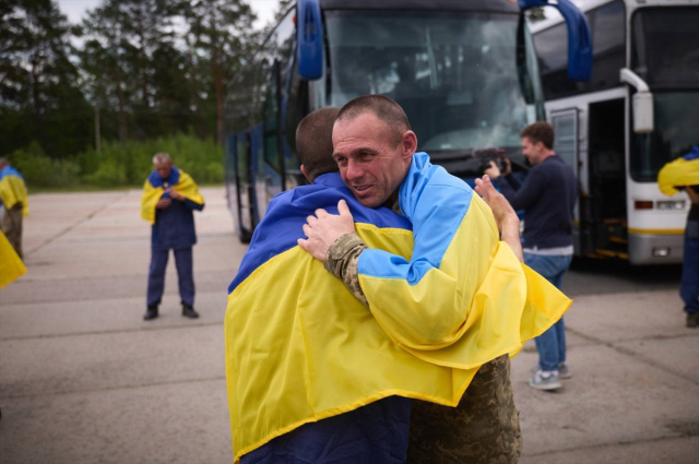 Russia and Ukraine exchanged 307 prisoners