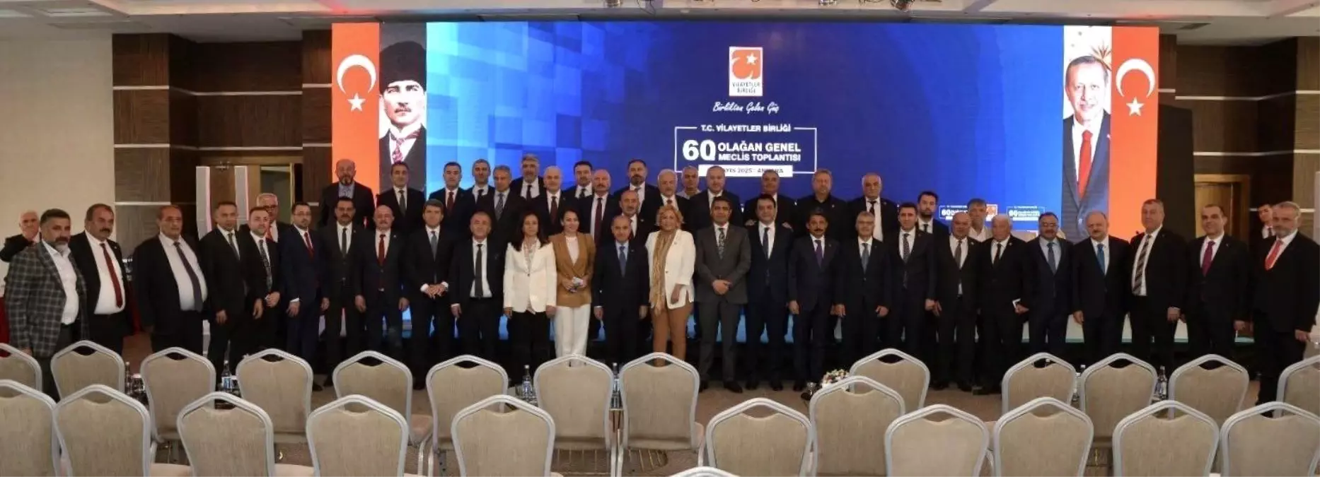 Bayburt Valisi Eldivan, Vilayetler Birliği Toplantısına Katıldı