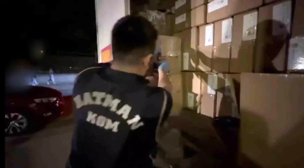 Batman'da Kaçak Elektronik Sigara Operasyonu