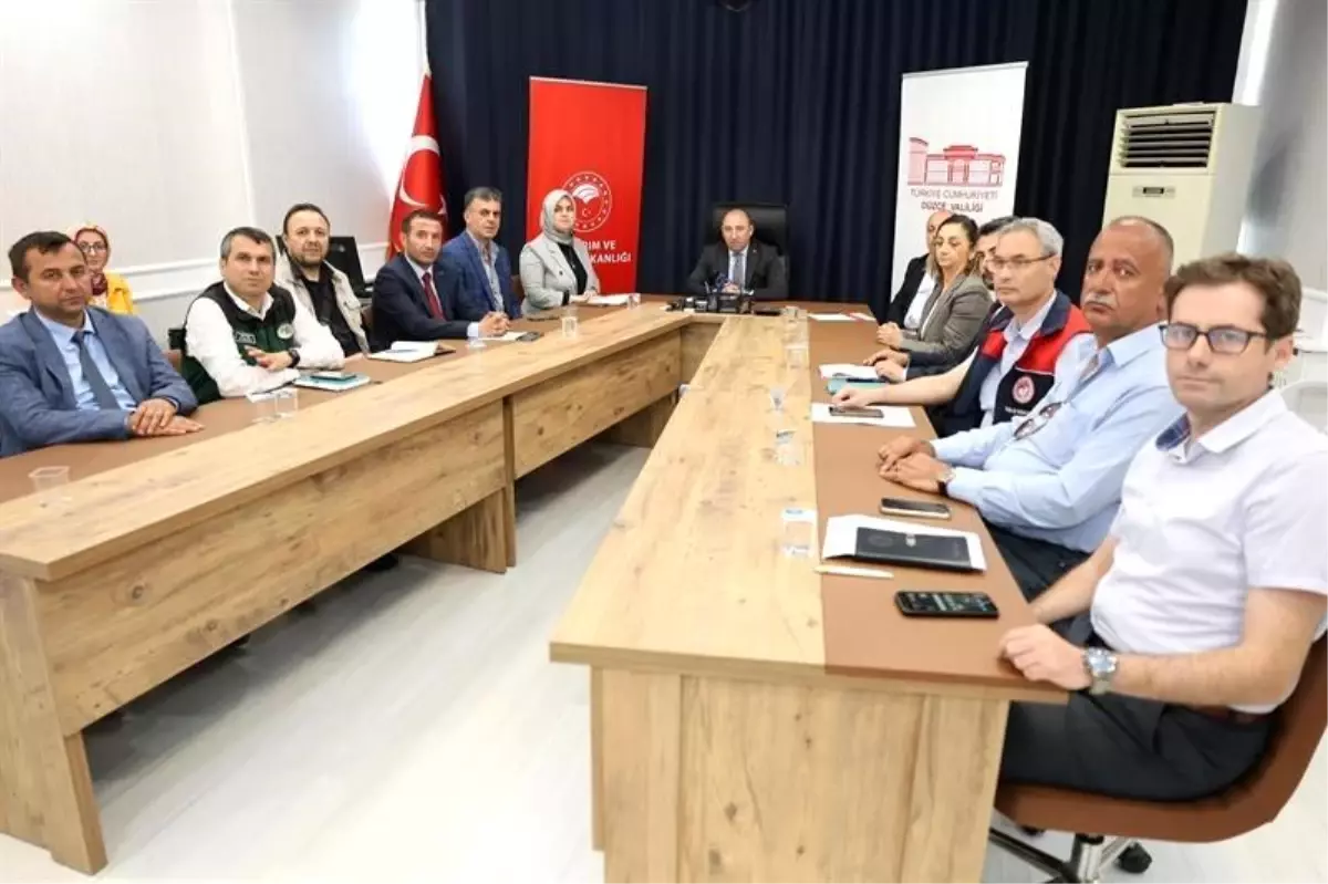 Düzce'de 2026-2028 Tarımsal Üretim Planlaması Onaylandı