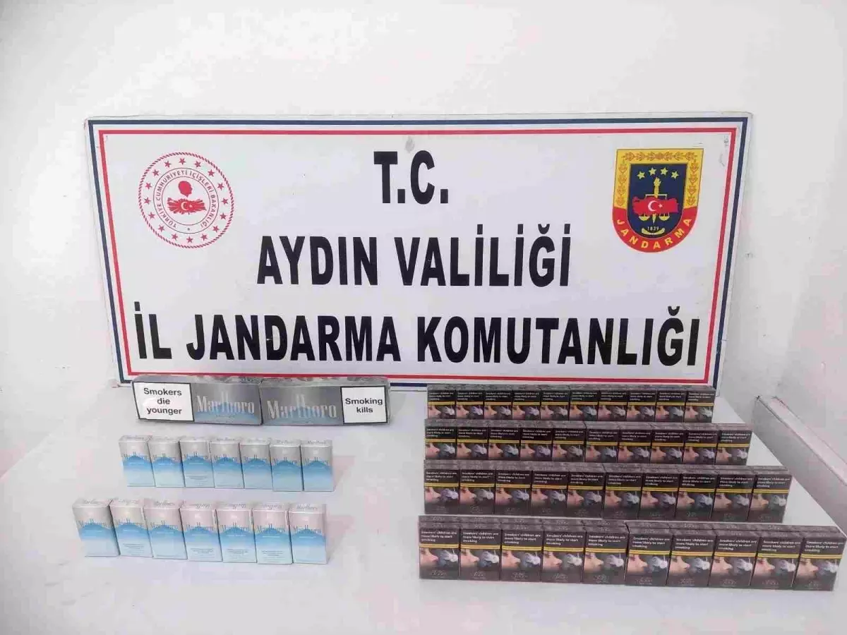 Didim'de Bandrolsüz Sigara Ele Geçirildi