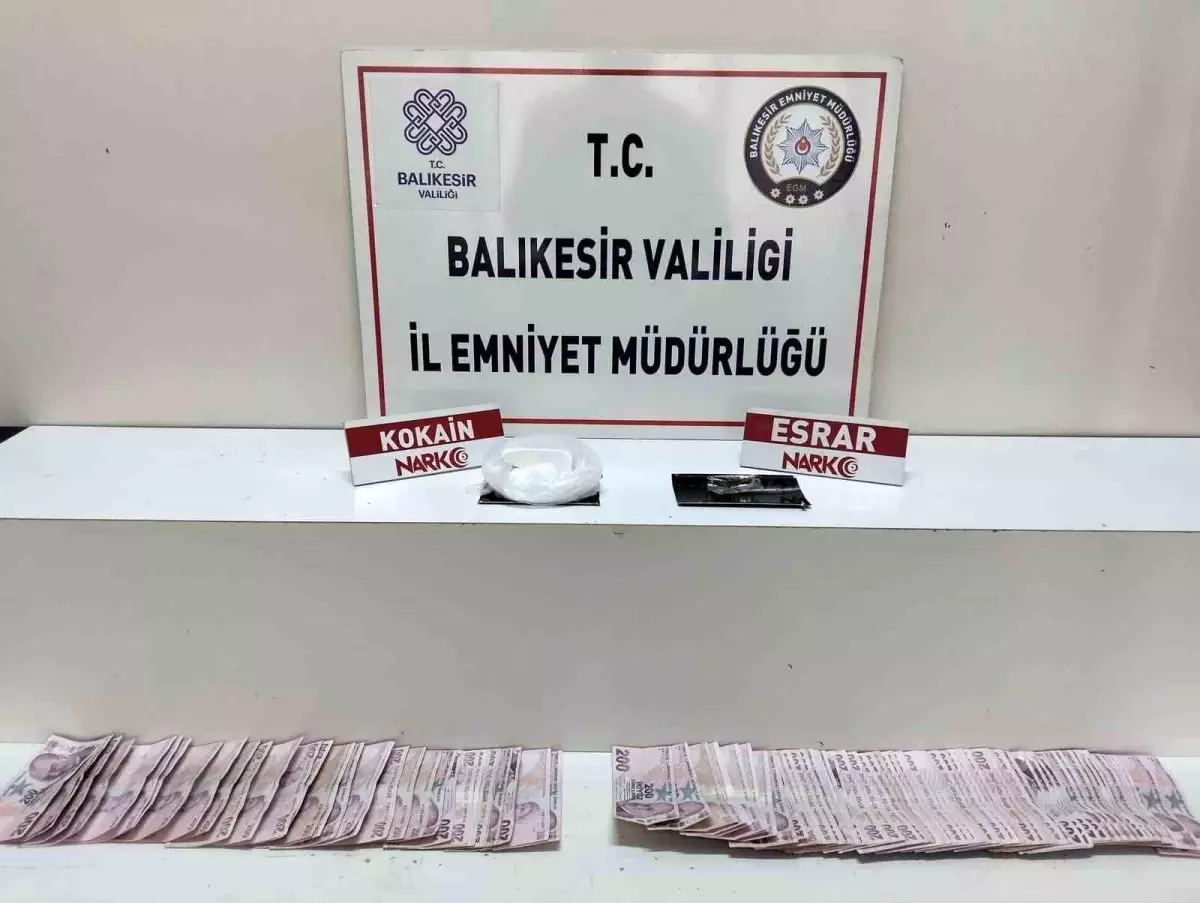 Edremit'te Uyuşturucu Operasyonu: 2 Tutuklama
