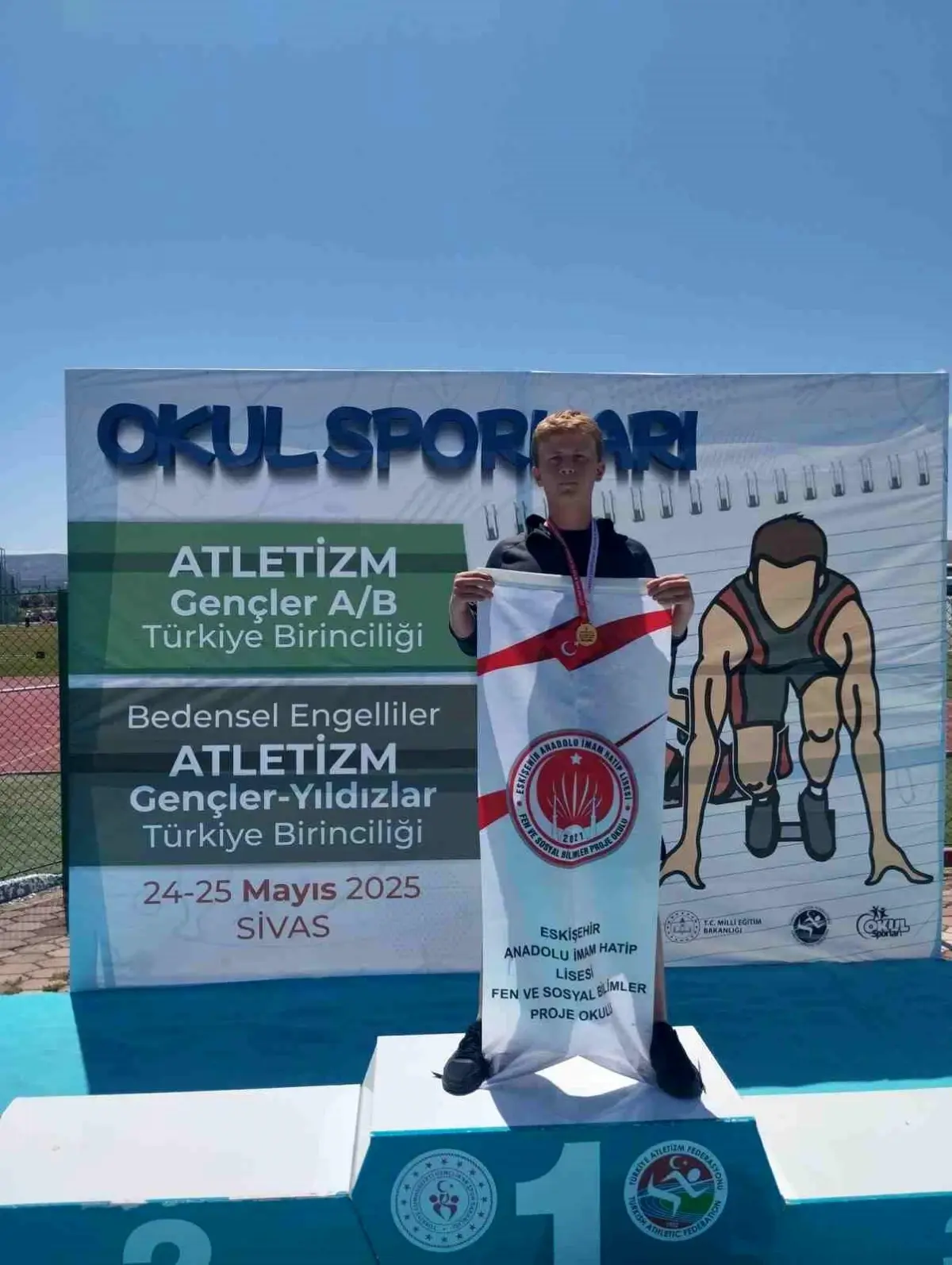 Ahmet Melih Saraç Cirit Atmada Türkiye Şampiyonu Oldu