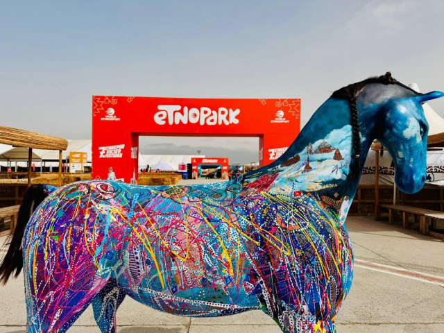 Etnospor'da sanat ve mirasın buluşması: 'Gölgeryel' ziyaretçileri büyüledi