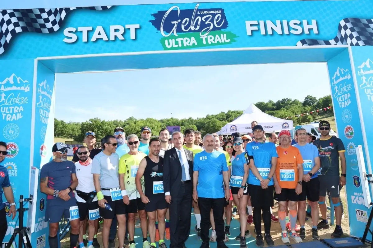 4'üncü Uluslararası Gebze Ultra Trail Yarışı Renkli Görüntülere Sahne Oldu