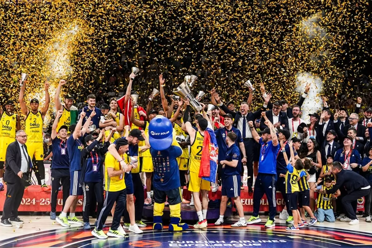 Monaco'yu deviren Fenerbahçe Beko Avrupa şampiyonu