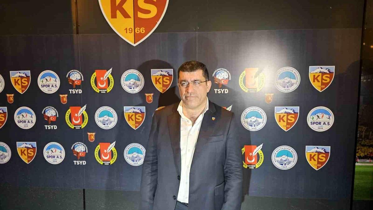 Kayserispor Başkanı Açıkalın'dan Jakirovic'e Destek