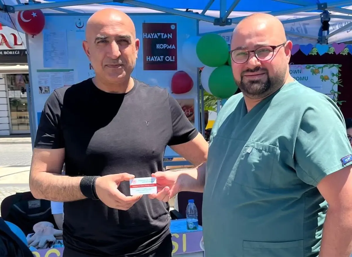 Edremit'te Organ Bağışına Dikkat Çeken Etkinlik