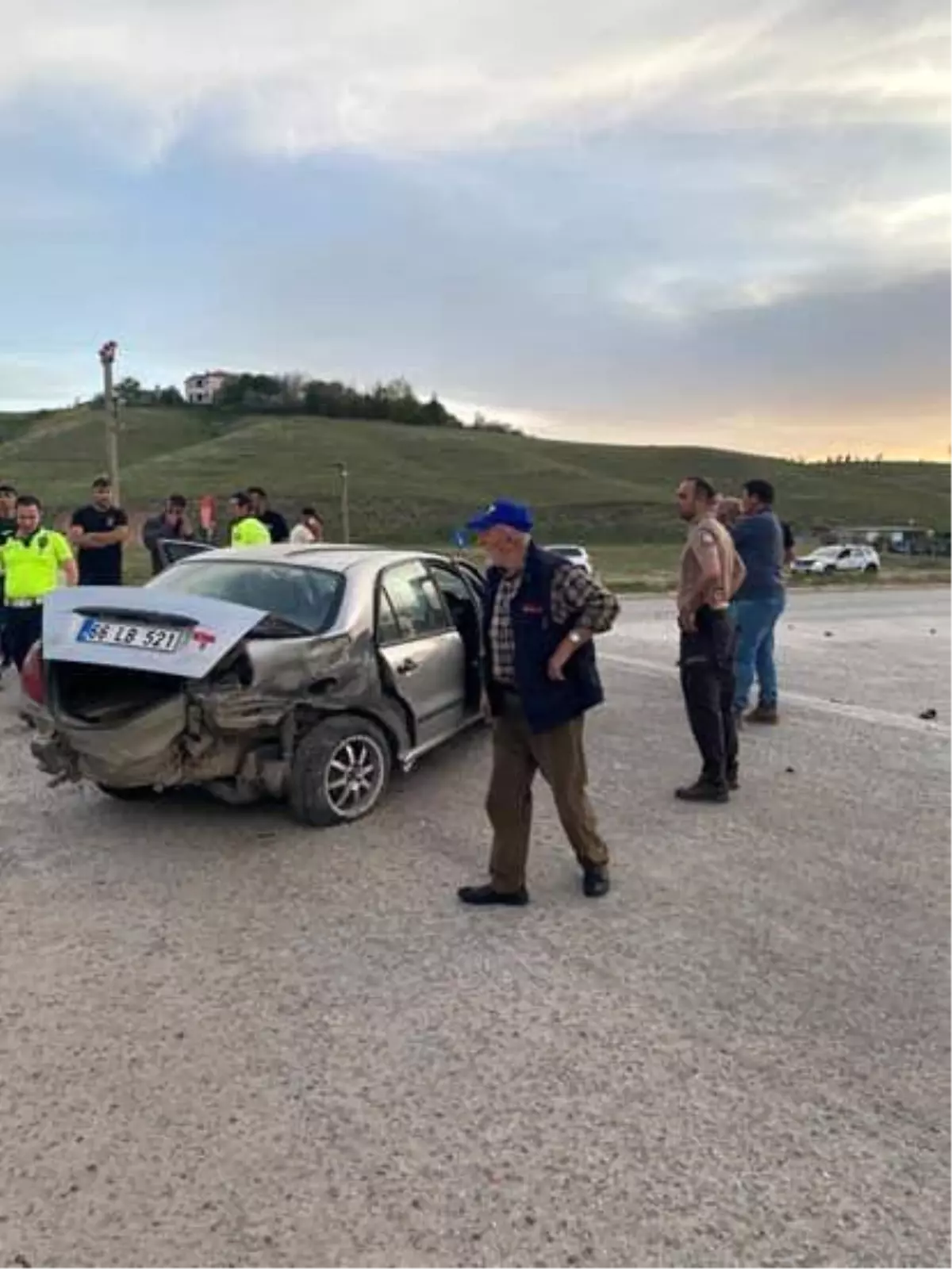 Yozgat'ta Trafik Kazası: 1 Yaralı