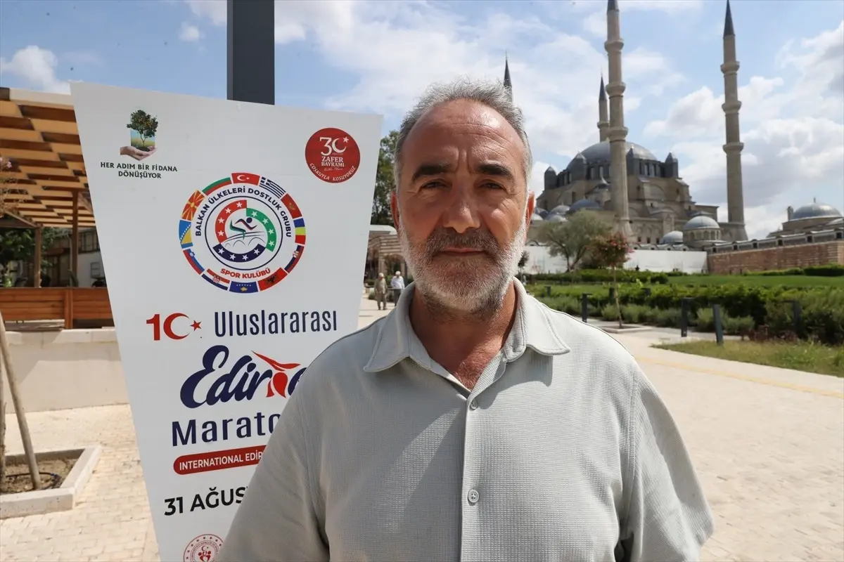 Edirne Maratonu'nda 800 Sporcu Kayıtlı