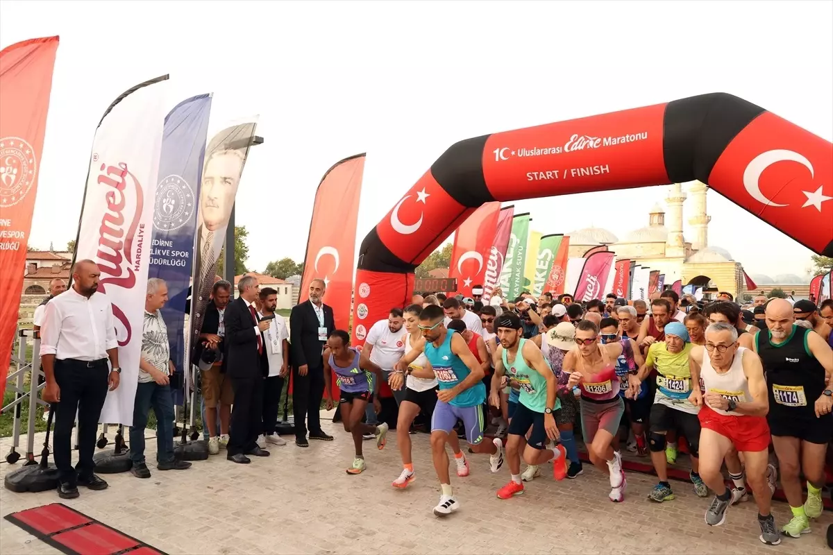 10. Uluslararası Edirne Maratonu koşuldu