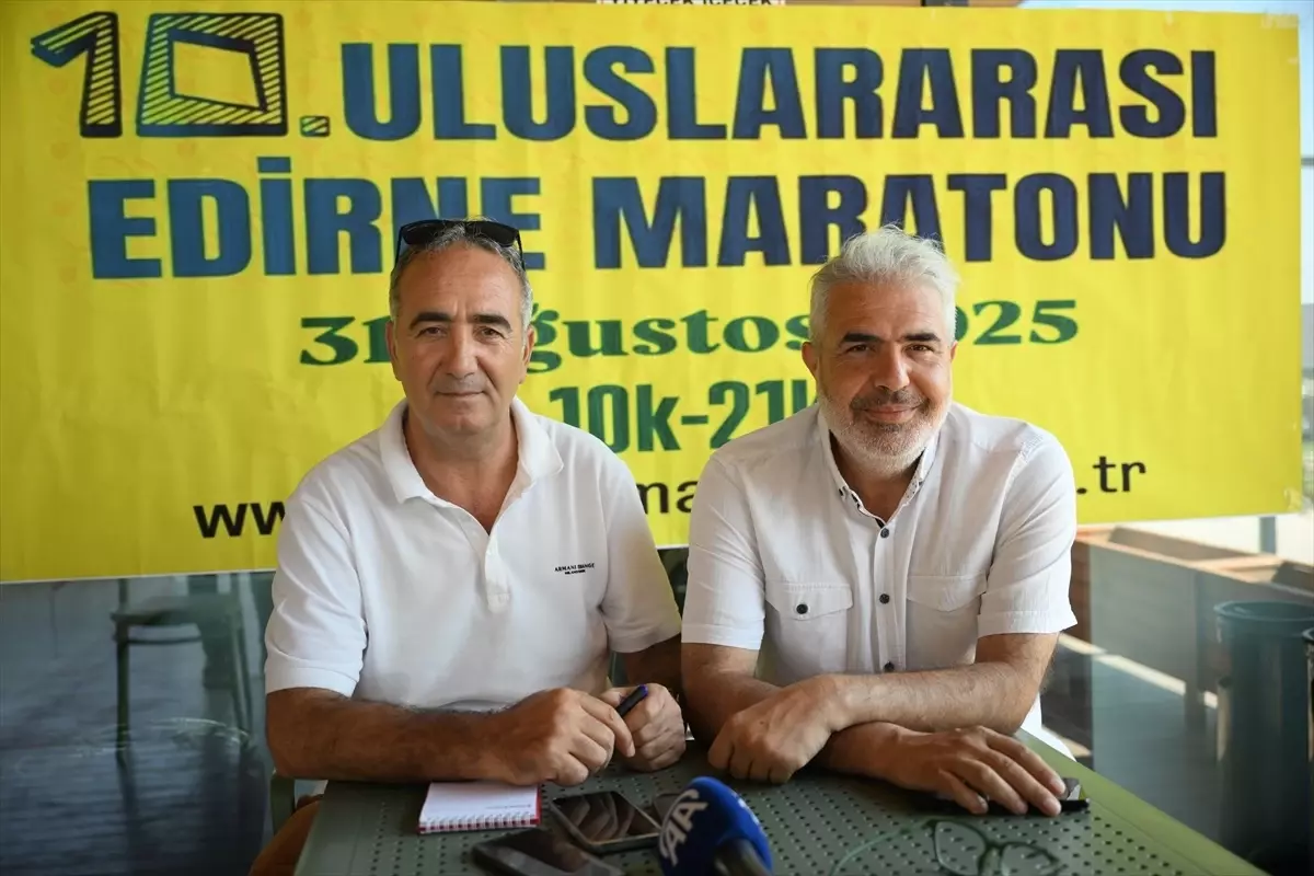 10. Uluslararası Edirne Maratonu'nda Kayıtlar Devam Ediyor