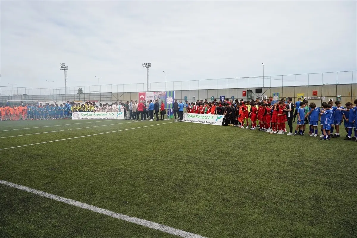 12 Yaş Altı Rize Cup 2025 Başladı
