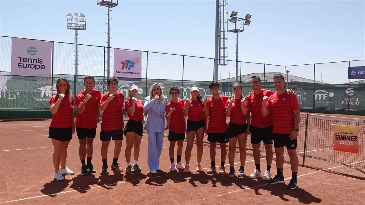 14 Yaş Kız ve Erkek Tenis Milli Takımları Avrupa Yaz Kupası Finalleri'ne Katılacak